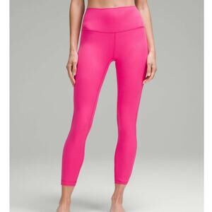 Lululemon Align High-Rise Pant Sonic Pink 25" Size 6 Yoga Gym Walk SOLD OUT